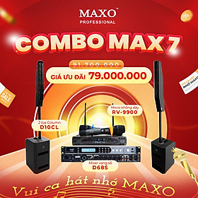 Dàn Karaoke Gia Đình MAX7 - Hàng Chính Hãng