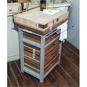 Mua Thủ thớt đơn ngăn kéo Cutting board  Drawer cabinet DCCB.21
