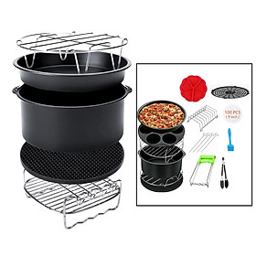 14Pcs/Set Air Fryer Accs Baking Basket for Philips Fit all Airfryer 4.2-8QT