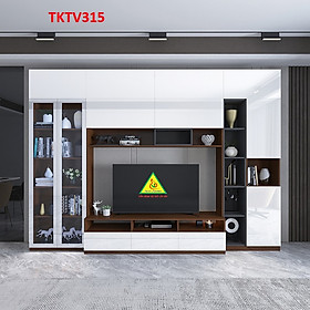 Mua Tủ kệ tivi trang trí phong cách hiện đại TKTV312 - Nội thất lắp ráp Viendong adv