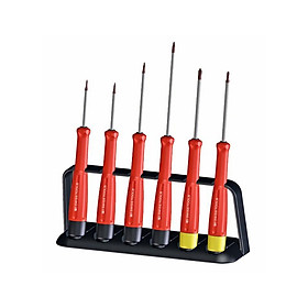 BỘ TUA VÍT ĐIỆN TỬ 6 CÂY PB SWISS TOOLS 4 DẸP, 2 PHILLIPS 667160 4 2