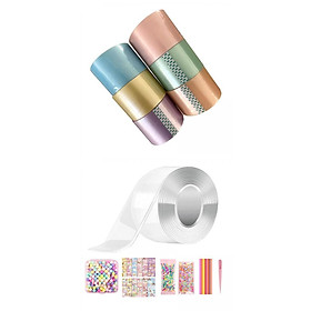 Blow Bubbles Double Sided Tape Strips 6cm 5cm Full Tool