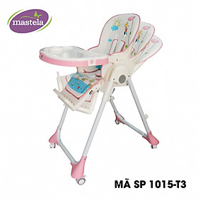 Ghế ngồi ăn cao Mastela MSTL-1015-PUPRIN cho bé từ 6 tháng đến 3 tuổi