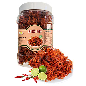 500G THỊT KHÔ BÒ DẠNG SỢI TÂN LỘC PHÁT - DÙNG TRỘN GỎI