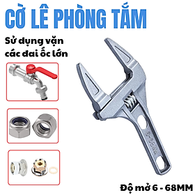 Mua Cờ lê phòng tắm  cờ lê mỏ lết dùng trong phòng tắm  độ mở mỏ lết lớn 6mm đến 68mm phù hợp với các đai ốc có kích thước lớn