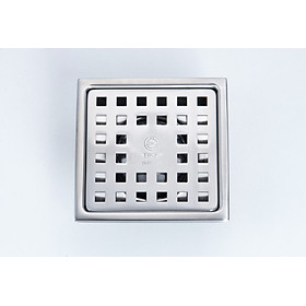 Mua Phễu thu sàn ngăn mùi Inox 304 BKK-A301 mặt lỗ vuông 120x120mm  phi ống 60mm-90m