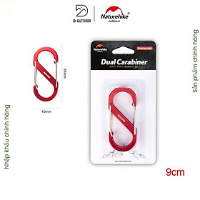 Móc Khóa Carabiner Chữ S Naturehike NH20GS004 Hợp Kim Nhôm