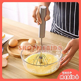 Mua Dụng Cụ Đánh Trứng Cầm Tay Bán Tự Động Inox Siêu Bền Không Rỉ Chất Lượng Cao Shop Mẹ Bí Đỏ PK56
