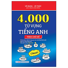 Sách 4.000 Từ Vựng Tiếng Anh Theo Chủ Đề