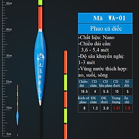 Phao Câu Đài Nano Tăm To WA Siêu Nhạy Truyền Tin Nhanh Chính Xác PC3