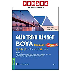 Giáo Trình Hán Ngữ Boya - Trung Cấp 1 - Tập 1