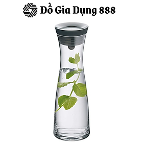 Bình Nước Thủy Tinh WMF Basic, Dung Tích 1,5L, Tay Cầm Chống Trượt, Thiết Kế Hiện Đại, Sang Trọng, Nhập Đức