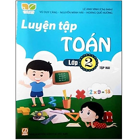 Sách Luyện tập toán lớp 2 tập 2