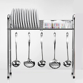 KỆ ĐỂ CHÉN BÁT ĐĨA INOX RE0386
