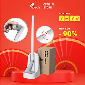 Mua Chổi Cọ Bồn Cầu Toilet  Nhà Vệ Sinh Silicon Cao Cấp ECODEALS - Thiết kế độc đáo  tiện dụng  làm sạch mọi ngõ ngách