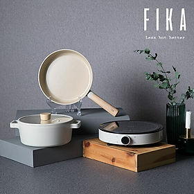 Mua  Hàng chính hãng  Bộ 3 món nồi  chảo bếp từ Neoflam Fika Hàn Quốc (01 nồi nông 22cm  01 chảo sâu 26cm  01 bếp từ đơn). Hàng có sẵn  giao ngay.