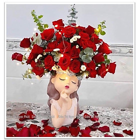 Mua BÌNH HOA CÔ GÁI  HÀNG TRUNG HOA LOẠI 1  BÌNH HOA DECOR