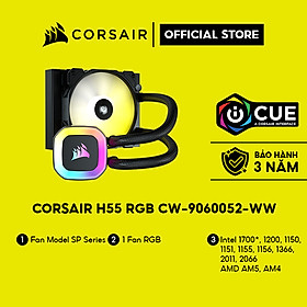 Mua Tản nhiệt nước Corsair H55 RGB CW-9060052-WW Hàng chính hãng