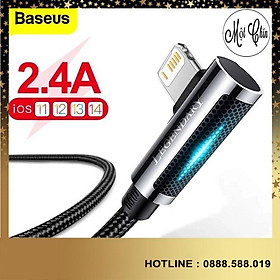 Mua Cáp sạc  Baseus Legend Series Elbow Fast Charging Data Cable USB to iP ( 2.4A  480Mbps ) -Hàng Chính Hãng