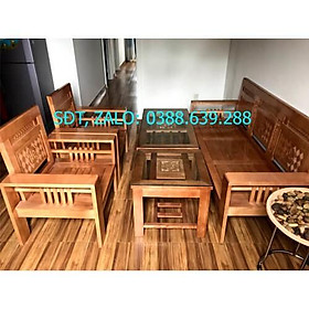Mua Bàn ghế phòng khách gỗ sồi màu   BỘ BÀN GHẾ GỖ   BỘ BÀN ĐỐI GỖ SỒI   BỘ BÀN PHÒNG KHÁCH GIÁ RẺ   bộ sofa phòng khách
