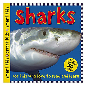 [Download Sách] Smart Kids Sticker Sharks - Smart Kids Sticker Books