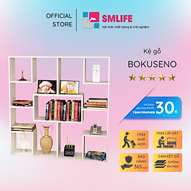 Mua Giá sách hiện đại bằng gỗ công nghiệp cao cấp SMLIFE Bokuseno