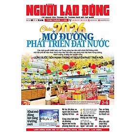 Nhật báo Người Lao Động từ ngày 29-12-2025 đến 04-01-2026 - TKBooks