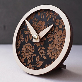 Mua Đồng hỗ gỗ đề bàn trang trí đẹp ĐB10