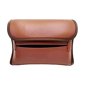 Box Holder Car Seat Back Organizer Tissue Holder Storage, PU Leather ,Universal ,Center Console Armrest Napkin Box for Home
