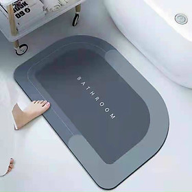 Mua Thảm Lau Chân Silicon Chống Trơn Trượt  Thấm Hút Tốt
