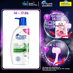 Dầu Gội Head Và Shoulders Bạc Hà Mát Lạnh (850ml)