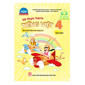 Sách - Vở thực hành Tiếng Việt 4 tập 1 (Bộ sách Chân trời sáng tạo )