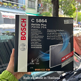 Lọc Điều Hòa Than Hoạt Tính / BOSCH / Ariesto Plus C5864 / Cho Xe Honda Civic City, CRV, HRV, Jazz...- Hibu
