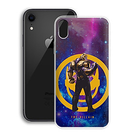 Ốp lưng Siêu Anh Hùng cho Apple Iphone XR - 01016 0516 VILLAIN01 - Silicone dẻo - Hàng Chính Hãng