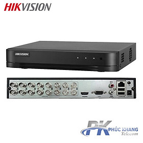 Đầu ghi 16 kênh Turbo HD 3.0 HIKVISION DS-7216HGHI-K1(S)-Hỗ trợ truyền âm thanh qua cáp đồng trục- Hàng Chính Hãng