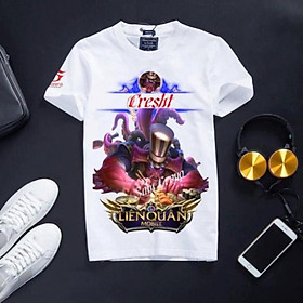 VHL Store Áo Liên Quân Mobile Cotton Màu Trắng Co Dãn 4 Chiều Krrixi học đường VHL Store