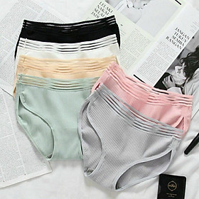 Quần chip nữ chất cotton sợi tăm tre  cao cấp xuất Nhật nhiều mầu sắc