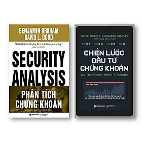 Hình ảnh Combo Sách Hay Về Đầu Tư Chứng Khoán: Chiến Lược Đầu Tư Chứng Khoán + Phân Tích Chứng Khoán