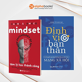 Hình ảnh Combo Sách Tư Duy - Kỹ Năng Sống : Mindset - Tâm Lý Học Thành Công + Định Vị Bản Thân