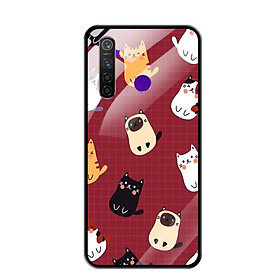 Ốp Lưng Kính Cường Lực cho Điện thoại Realme 5 Pro - 0639 Cartoon01 - Hàng Chính Hãng