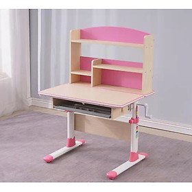 Mua Bàn học chống cận chống gù bàn thông minh cho bé điều chỉnh độ cao có giá sách ngăn kéo phù hợp học tập A18