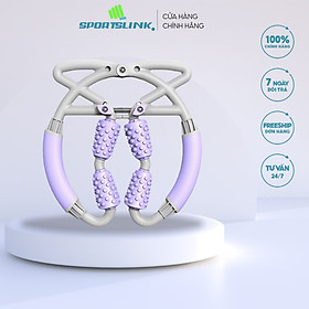 Dụng cụ massage cổ vai gáy 4 con lăn cầm tay XM-009