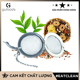 Mua Bóng lưới lọc trà bằng inox GUfoods - Chất liệu bền đẹp  Thân thiện môi trường  Tái sử dụng nhiều lần  Tiện lợi  Sống xanh cùng GU