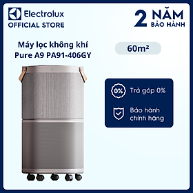 Mua Máy lọc không khí Electrolux PA91-406GY cho phòng 60m² - Bộ lọc HEPA 13 5 lớp diệt 99.99% vi khuẩn & bụi mịn  màn hình cảm ứng hiển thị chất lượng không khí  kết nối Wifi  Hàng chính hãng 