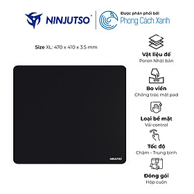 Mua Lót chuột Ninjutso NPC - Control đế Authentic Japanese Poron - Hàng Chính Hãng