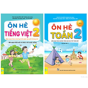 Sách - Bộ 2 cuốn Ôn Hè Toán + Tiếng Việt 2 Kết Nối - ndbooks