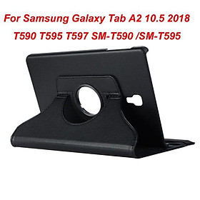 Bao Da Nắp Gập Từ Tính Phong Cách Retro Kèm Giá Đỡ + Phim Dán + Bút Cho Samsung Galaxy Tab A 10.5 T590 T595 T597 Sm-T590