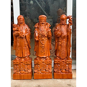 Mua Bộ tượng Tam Đa gỗ hương cao 30 40 50