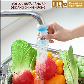Mua Đầu lọc nước điều chỉnh tăng giảm áp gắn vòi chậu rửa bát quay nhiều chiều_BEP NGON NGON
