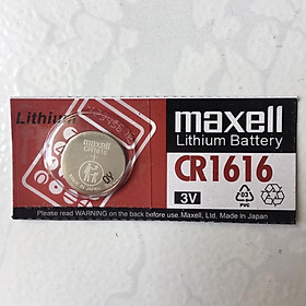 Pin CR1616 Maxell 3V Hàng Chính Hãng Made in Japan 1 Viên